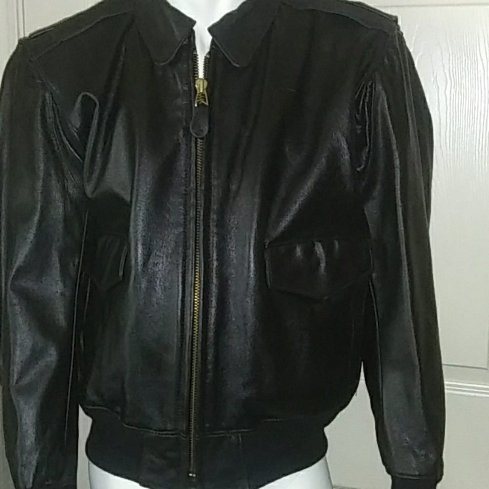 Men's VF Solutions Goatskin Leather Jacket